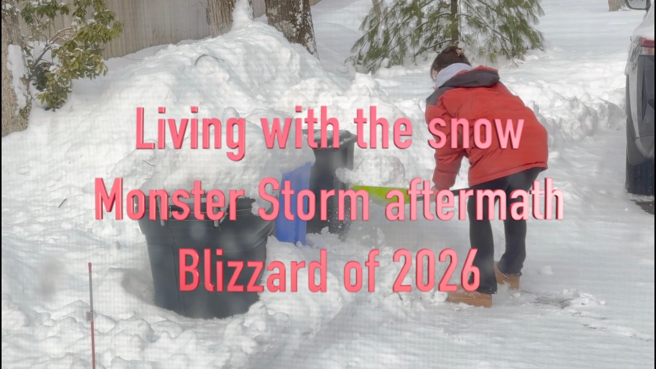 Monster storm - Blizzard of 2026 New Jersey - part 3 - aftermath - Life ...
