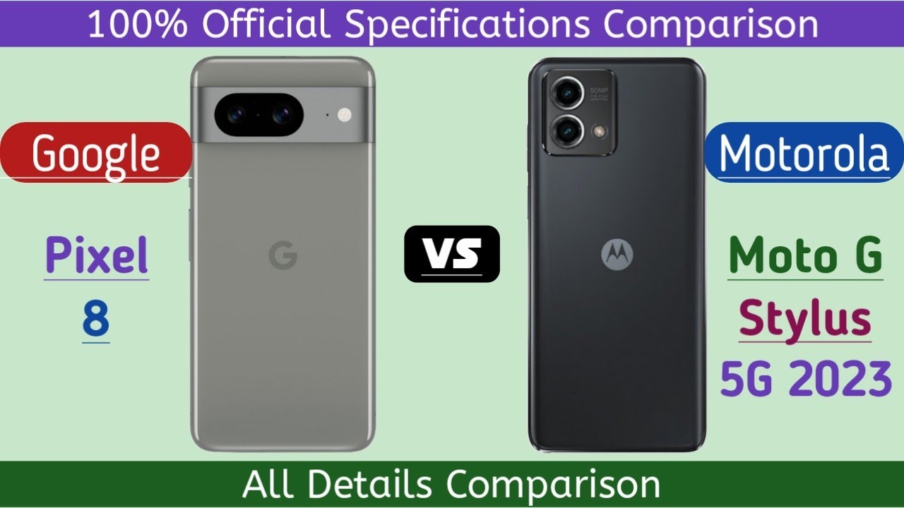 Motorola Moto G Stylus 5G Vs Google Pixel 8: Ultimate Showdown