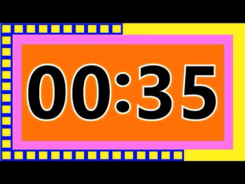 35 seconds countdown timer