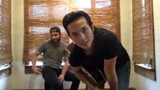 Laine Hardy Reveals a Massive Back Tattoo