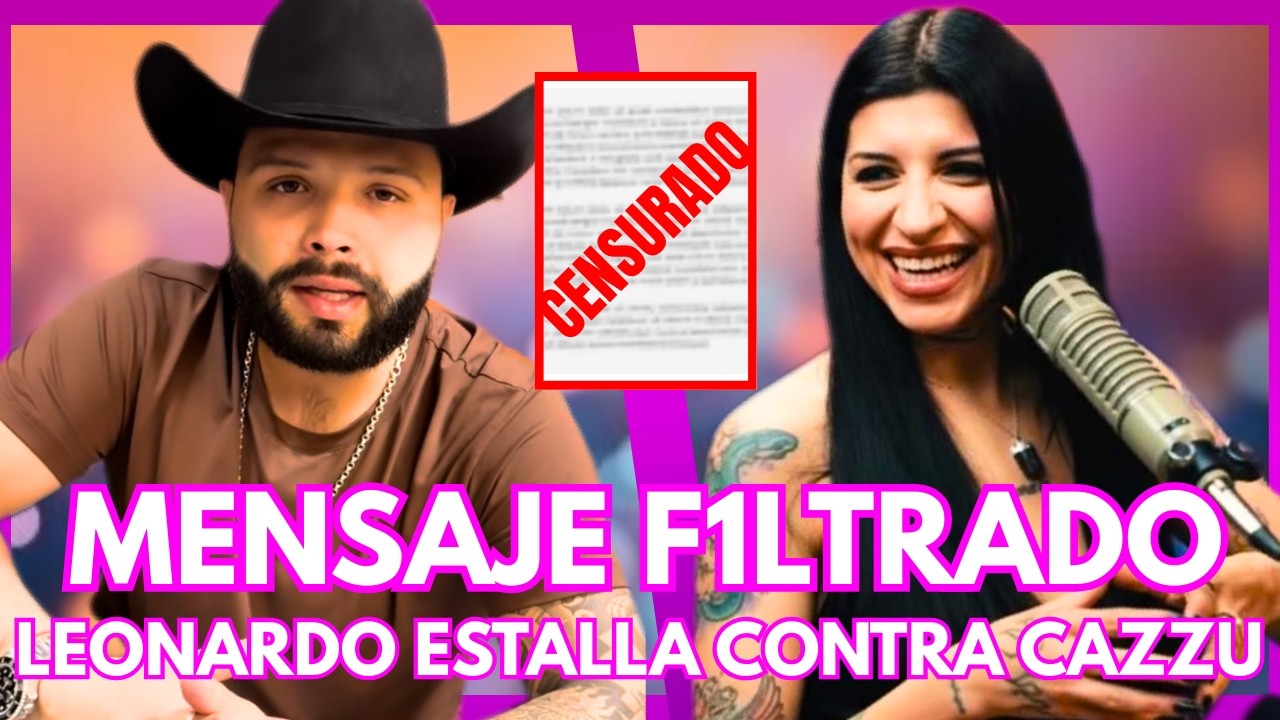 LEONARDO AGUILAR ESTALLA tras PREMIOS DE CAZZU en LO NUESTRO ¡MENSAJE F1LTRADO HUMILLADO!