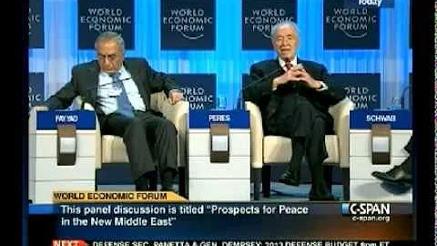 Middle East Peace Prospects - Shimon Peres & Salam Fayyad