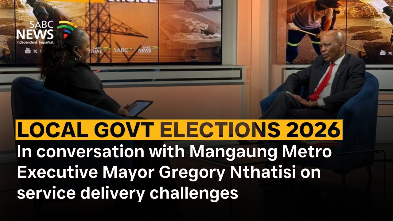 In conversation with Mangaung Metro Executive Mayor Gregory Nthatisi on service delivery challenges