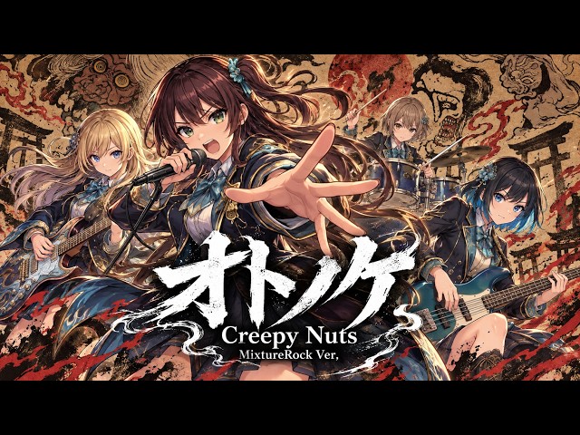 オトノケ / Creepy Nuts【バンドCover】 - YouTube