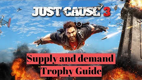 ジャスト コーズ 3 トロフィー