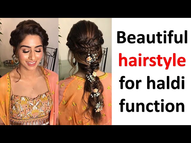 10 Best Hairstyles for Haldi Function | Pithi Ceremony 2023