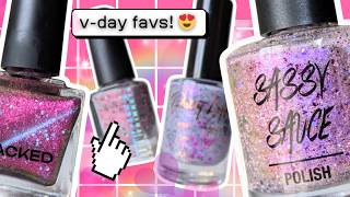 These 10 Valentine's Day Nail Polishes have my WHOLE heart 💘😍