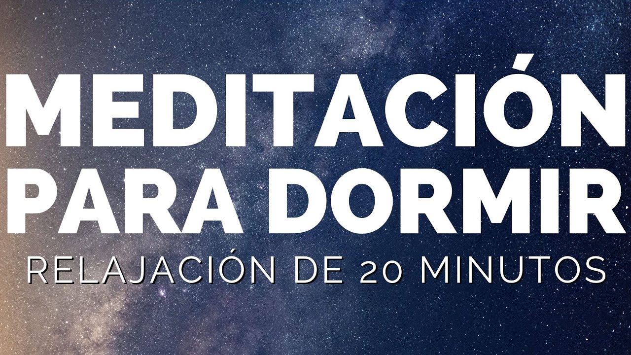 MEDITACIÓN GUIADA PARA DORMIR (UN PARÉNTESIS PARA DESCANSAR Y RELAJARSE ...