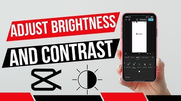How to adjust brightness and contrast in CapCut