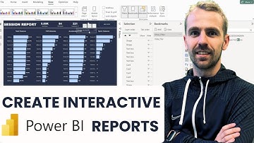 How To Use The "Bookmark" Function To Create "Show/Hide" Filters in Power BI | Power BI for Sport