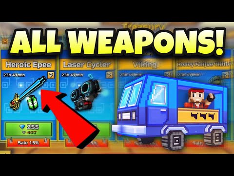 How To Get Traders Van Weapons! | Pixel Gun 3D