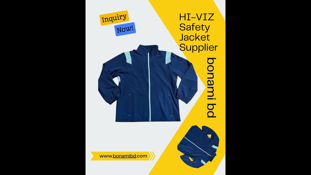 HI-VIZ safety Jacket supplier in Bangladesh.
