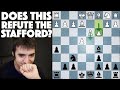 Stafford Gambit: Taking down the “Hafu Variation”