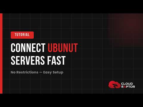 How to Add a Custom Server in CloudRaptor (Ubuntu VPS Setup via SSH)