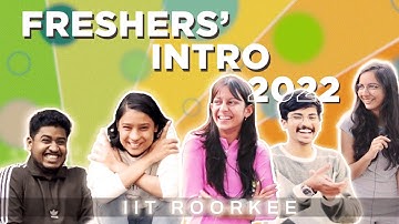 IIT Roorkee Fresher