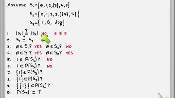 Discrete Structures [Lecture 13 / Segment 3] - Intro to set theory- Part 3/10