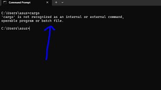 Full How to fix cargo (Rust) is not recognized as an internal and external Command Error in Terminal Guide