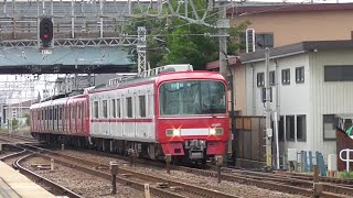 名鉄3107F+3522F 1111ﾚ急行岐阜 岐南駅通過