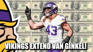 Andrew Van Ginkel Signs 1-Year, $23M Extension with Vikings