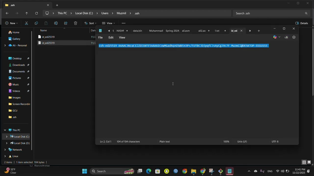 Setup SSH Key For GitHub | Git | Using Git Bash