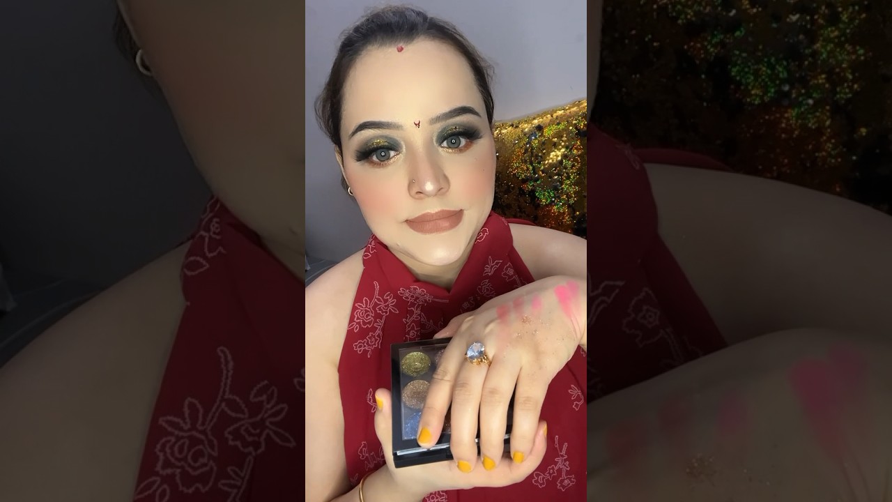 Love Highlighted Shimmery Eyeshadow ❤️✨🥰 