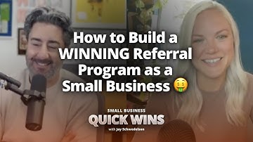 How to Build a WINNING Referral Program as a Small Business 🤑