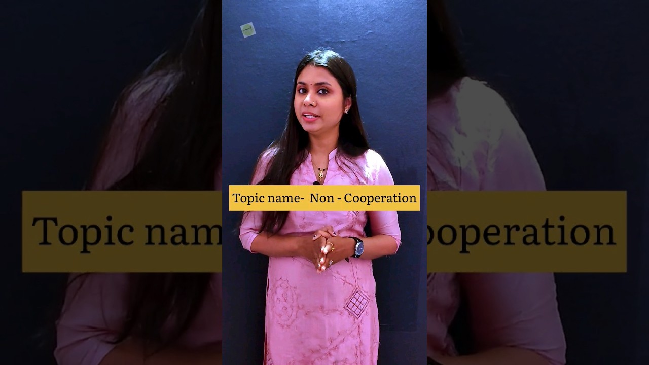 Topic - What is the Non Cooperation Movement ? Nationalism in India 