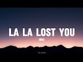 La La Lost You NIKI Lyrics 