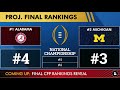 Michigan Football Report: LIVE College Football Playoff Rankings Selection Show w/ James Yoder