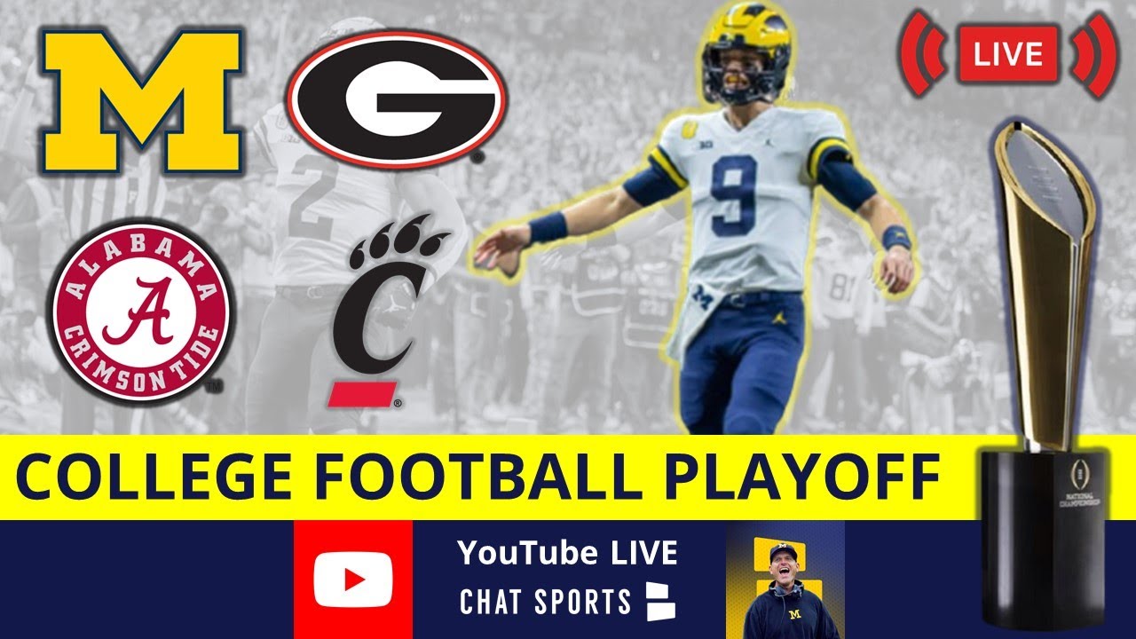 Michigan Football Report LIVE College Football Playoff Rankings