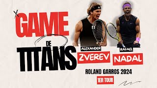 Réaction Match Rafael Nadal - Alexander Zverev / 1er Tour - Roland Garros 2024 #tennis