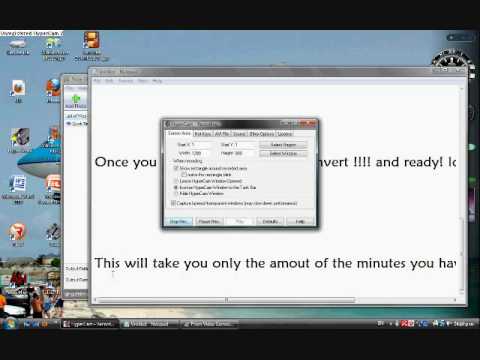 How to Convert a Quck Time Video into a wmv! VB Productions