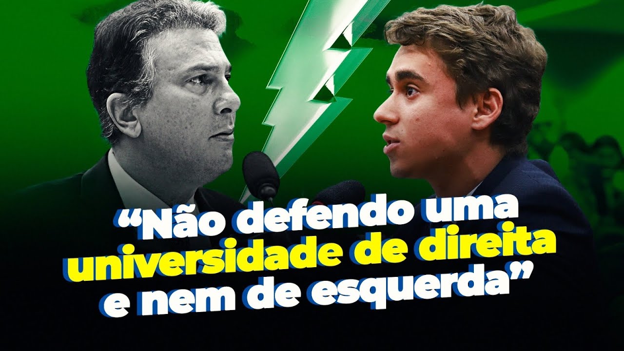 Nikolas enquadra ministro da educação com dados reais