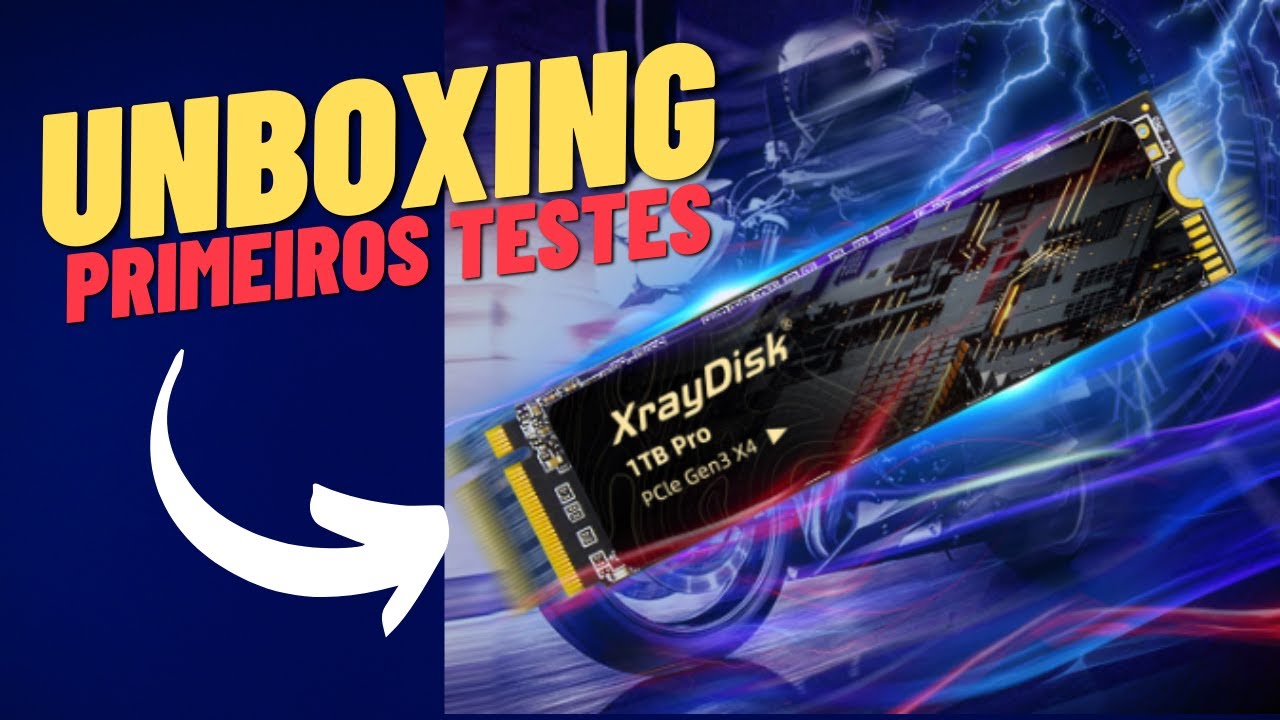 NVMe XrayDisk 1TB PRO | Unboxing and First Tests - YouTube