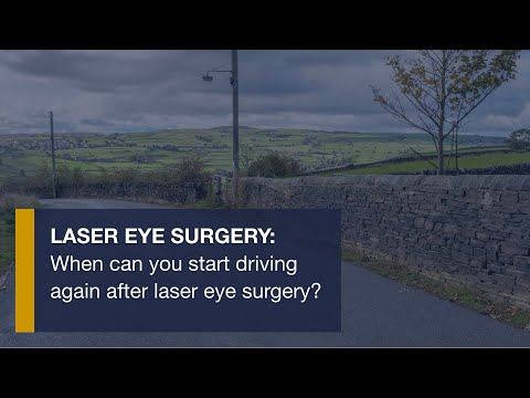 Video: Kan jeg kjøre etter laserfotokoagulering?
