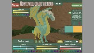 Coloring Rainwing (tips)