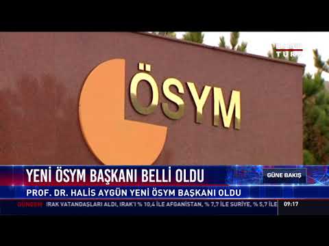 Yeni ÖSYM başkanı