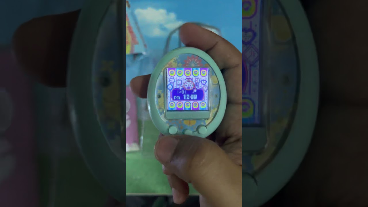 QPet tamagotchi nock off tamagotchi colore from aliexpress - YouTube