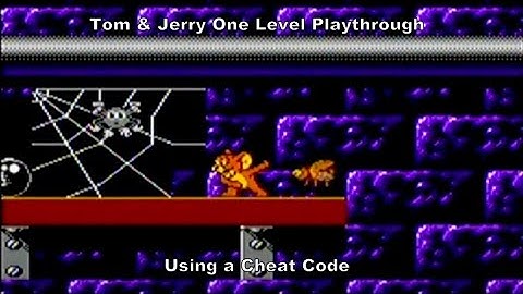 Tom and Jerry One Level Playthrough using a Nes Cheat Code :D #Nintendo #Nes #CheatCodes #Gaming