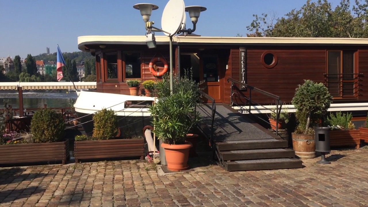Boat Hotel Matylda Prague Youtube