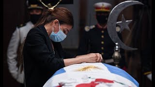 Saying goodbye to former president Carlos Menem