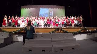 Bryan Elementary Christmas Musical program 2018 PT2