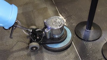 Using a Buffer for Carpet Cleaning