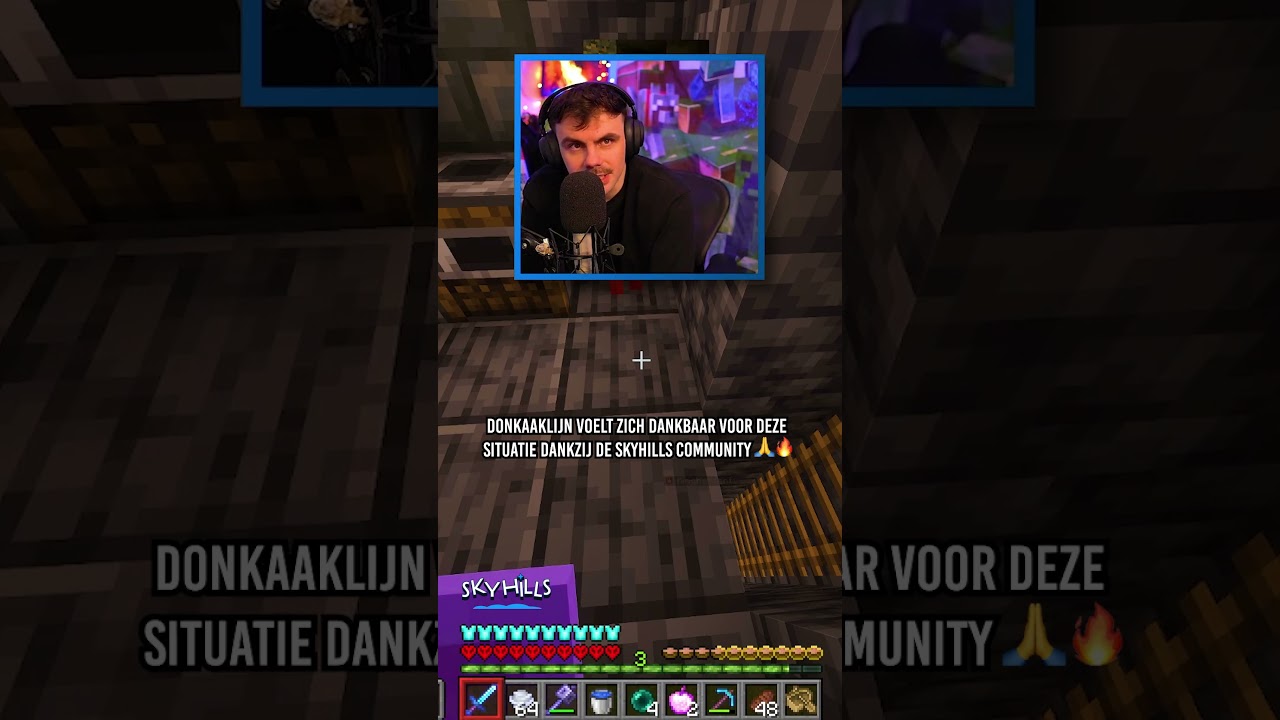 we made the right guy famous 💝 #donkaaklijn #creatorsmp #twitch #tiktoknederland #viraal