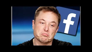 Elon Musk DELETES SpaceX and Tesla Facebook pages after Twitter challenge