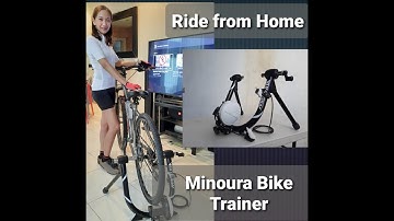 Minoura Bike Trainer... Bike from Home