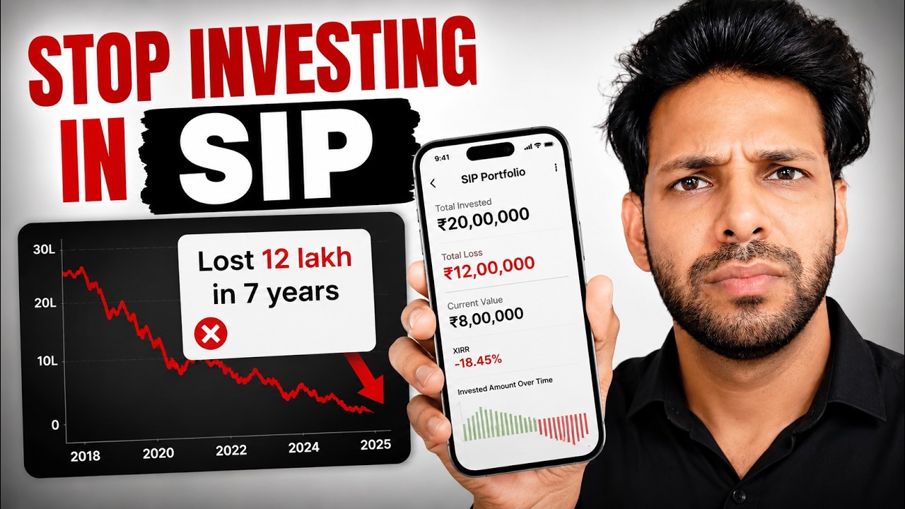 SIP Investing: ये 4 गलती कभी मत करना❌ | SIP for Beginners 2026