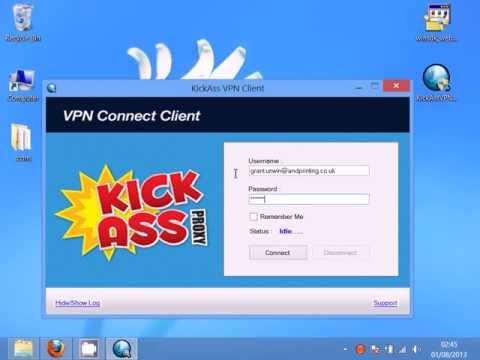 Installing and using the Kick Ass Proxy - Connect Client