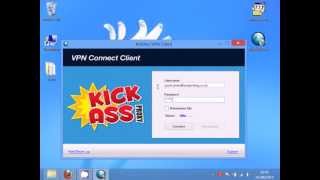 Installing and using the Kick Ass Proxy - Connect Client