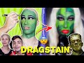 MAQUIEI UMA DRAGQUEEN DE HALLOWEEN 🧟‍♂️ ELA GOSTOU?| Victor Nogueira feat. Halessia